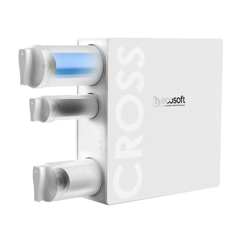 Ecosoft Cross-90 zijaagezicht met membranen.webp