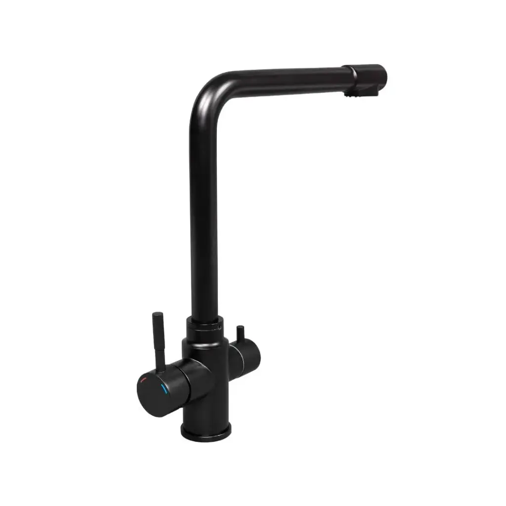 Robinet 3 voies Noir